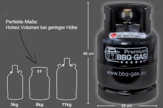 BBQ Gas 8kg Flasche incl. Füllung Kein Versand
