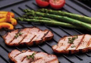 Broil King Gussplatte Für Imperial & Regal Serie – 48,5x31 Cm, Beidseitig Glatt & Geriffelt