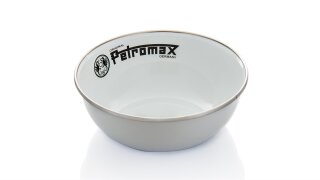 PETROMAX Emaille-Geschirr Schale weiß 2 Stück
