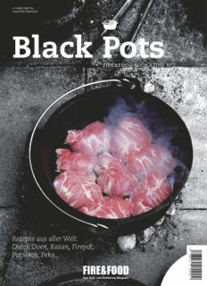 Fire & Food Bookazine Black Pots