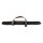 FEUERMEISTER© Premium-Lederschürze in Nappaleder Farbe Schwarz mit Taschen und brauner Beriemung Größe 2