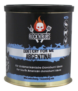 ROCK N´RUBS Cry for me Argentina