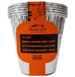 TRAEGER Grease & Ash Keg Liner 5er Pack