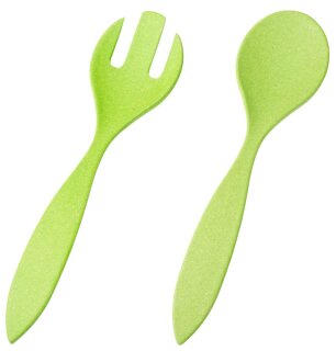 MAGU Salatbesteck 30cm NATUR-DESIGN  grün