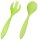 MAGU Salatbesteck 30cm NATUR-DESIGN  grün