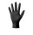 MERCATOR GoGrip Schwarz Größe M, Einmalhandschuhe, puderfreie Einweghandschuhe