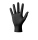 MERCATOR GoGrip Schwarz Größe L, Einmalhandschuhe, puderfreie Einweghandschuhe