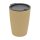 MAGU Trinkbecher "Coffee to Go" NATUR-DESIGN gold