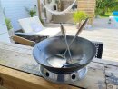 HOT WOK Comfort Wendelöffel mit Bambusgriff