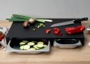 CONTINENTA Duracore Schneidebrett mit 3 Schubladen 49,5x32,6x5 cm