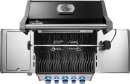 NAPOLEON  Rogue PRO-S 425 mit Gussrosten, Schwarz, inkl. Drehspieß