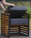 FESTAVOLO Sessel Primo - Komfortsessel mit 2 Kissen
