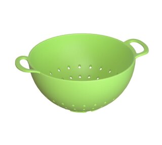 MAGU Salatseiher "Natur Design" aus nachwachsenden Rohstoffen 24 cm, Grün