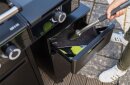 OUTDOORCHEF Grillschrank mit Rollen