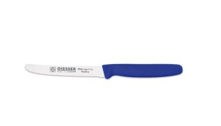 GIESSER Universalmesser Wellenschliff 11 cm Blau