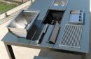 FESTAVOLO Grilltisch Forte Medio Ausführung Giorno incl. Gas-Box bis zu 8 Personen