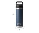 YETI Rambler18 oz Bottle Chug Moon Dust (532 ml)