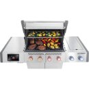 NAPOLEON  Prestige PRO™ 500, Connected, Edelstahl, inkl. Drehspieß