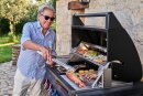 NAPOLEON  Oasis Compact 106, Mattschwarz, mit BIG32-1 und Einbau SIZZLE ZONE™