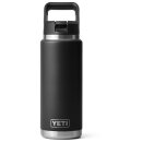 YETI Rambler 26 oz Straw Bottle Black (739 ml)