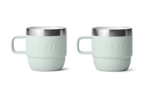 YETI Rambler 6 oz Mug 2PK Ridgeline - Stapelbare Tassen (177 ml)