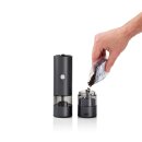 ADHOC i.Mill Duo elektrische Pfeffer-/Salz-Doppelmühle dark grey