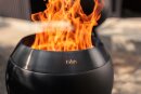 HÖFATS MOON 45 Feuerkorb mit niedrigem Fuß all black