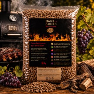 BackToSmoke Grillpellets Weinrebe 9kg