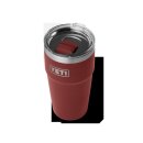 YETI Rambler 20 oz Stapelbarer Becher MS (591 ml) Stag Red
