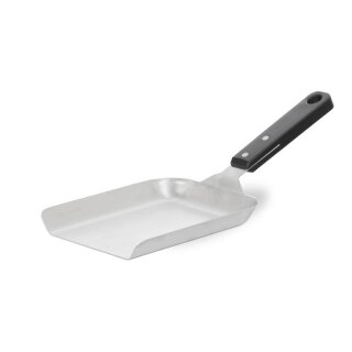 LE MARQUIER Maxi Plancha-Spatel mit Seitenrändern aus Edelstahl – AGR88