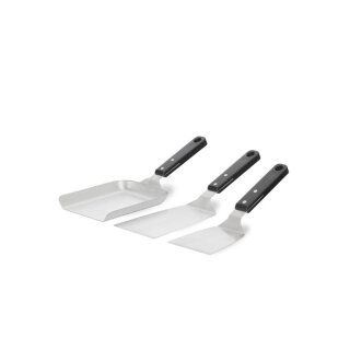 LE MARQUIER Plancha-Pfannenwender-Set aus Edelstahl 3-teilig – AGR97