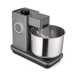 WILFA Küchenmaschine PROBAKER V2 mit Edelstahlhaken, 700 W, KM1GS-70, grau