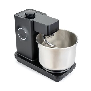 WILFA Küchenmaschine PROBAKER V2 mit Edelstahlhaken, 700 W, KM1BS-70, schwarz